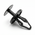1/4" (6.50mm) Black Nylon Push Type Retainers | Fits Ford W714040-S300, GM 11589290 (25 Pcs)