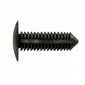 Black Nylon Bumper Fascia Retainers for Chrysler / G.M. - 7mm (9/32") Hole Size - 1 11/64" Stem Length - 3/4" Head Diameter - .055 - 1.00" Panel Range - Replaces Chrysler # 6503768, G.M. # 10185925 (25 Pcs)