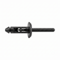 13/64" (5.20mm) Black Nylon Blind Pop Rivets | Fits GM 20432975 & VW 175-853-577 (25 Pcs)