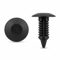 Black Nylon Trim Panel Retainers for Chrysler / G.M. - 5/16" (8mm) Hole Size - .145 - .530" Panel Range - Replaces Chrysler # 6501301, G.M. # 21094146 (25 Pcs)