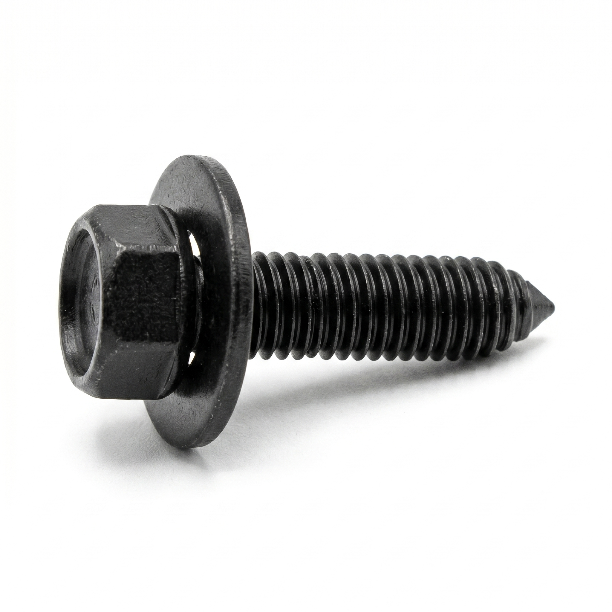M8-1.25 x 30mm Indented Hex Head Body Bolts with 24mm Loose Washer | Replaces GM 11501188, 11500754, 115041567, 11508269, 11570082 (25 Pcs)