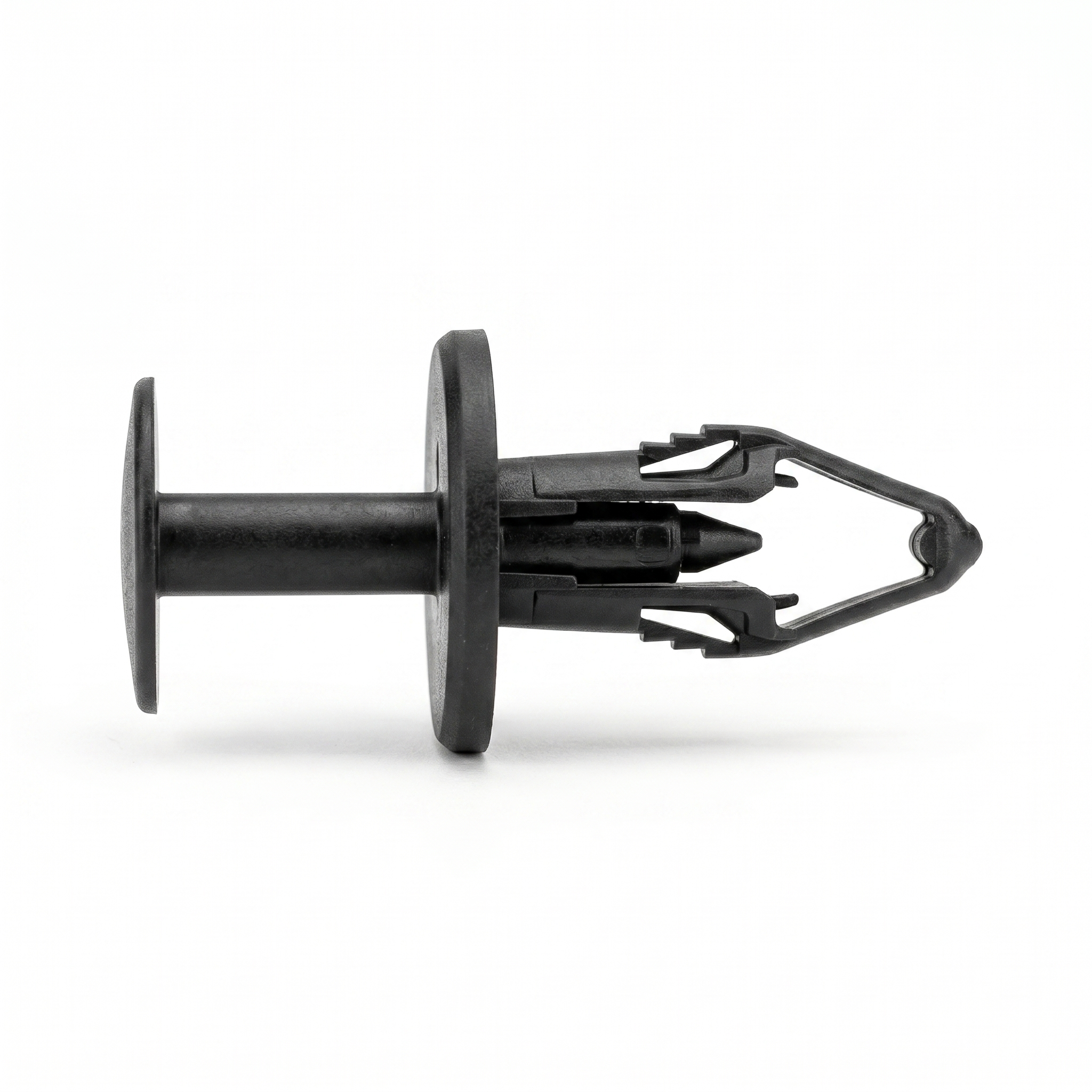21/64" (8.50mm) Black Nylon Push Type Retainers | Fits GM 1158924 (25 Pcs)