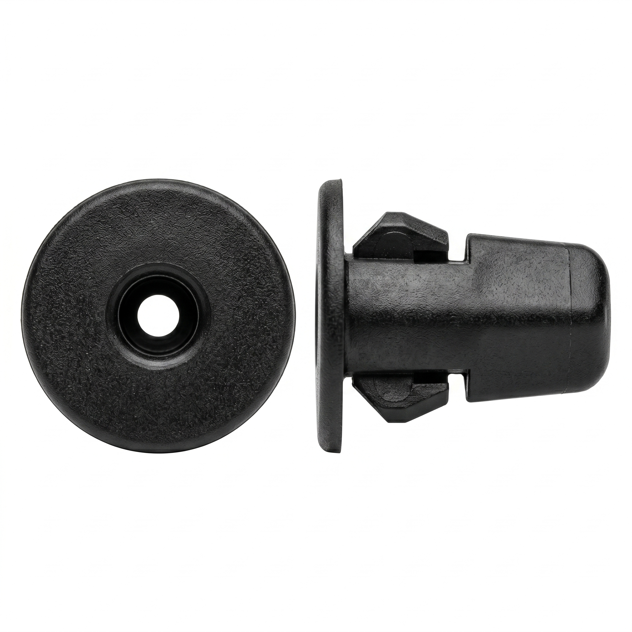 #12 8mm Square Hole Black Nylon Front & Rear Wheel Fender Liner Screw Grommets | Fits Toyota 90189-06028 GM# 94854203 (25 Pcs)