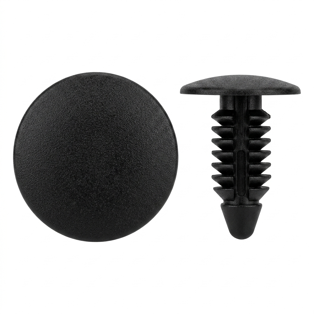 Fender & Bumper Shield Retainers for Ford & GM - 1/4" (6.30mm) Hole Size. Ford # 388577S GM # 1605396 (25 Pcs)