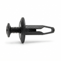 1/4" (6.30mm) Black Nylon Radiator Shroud Phillips Screw Retainers | Fits Ford N804570-S, GM 15773445 (25 Pcs)
