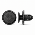 5/16" (8mm) Black Nylon Bumper Clip Push Type Retainers | Fits Nissan 01553-09611 (25 Pcs)