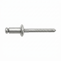 Aluminum Rivet with Steel Mandrel - Window Regulator Peel Rivets for Ford / G.M. - 1/4" (6.40mm) Diameter - 1/2" Flange Size - 1/32 - 9/64" Grip Range - Replaces Ford # 385189-S100, G.M. # 9436175 (25 Pcs)