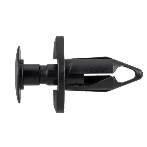 5/16" (8mm) Black Nylon Air Baffle Push Retainer Clip – 20mm Flange (25 Pcs)